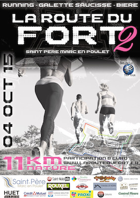 Affiche Route du Fort